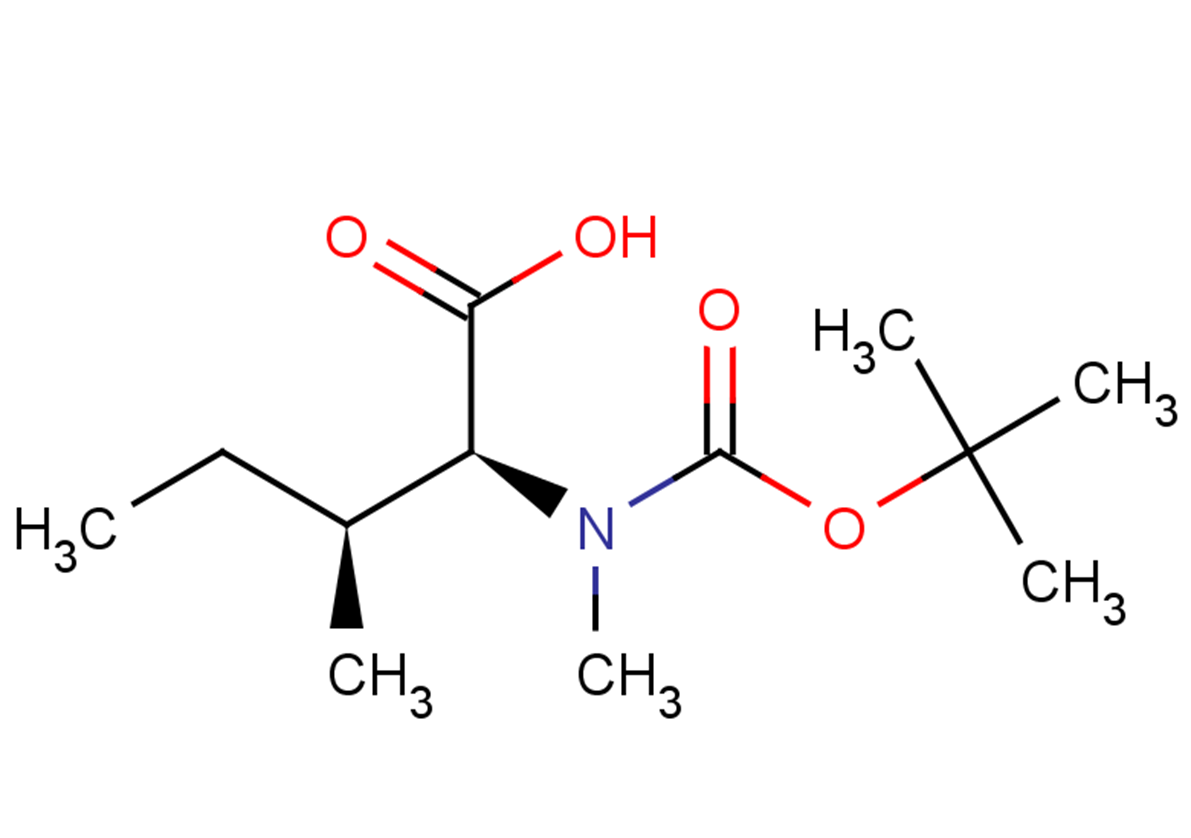 (2S,3S)-2-{[(tert-butoxy)carbonyl](methyl)amino}-3-methylpentanoic acid