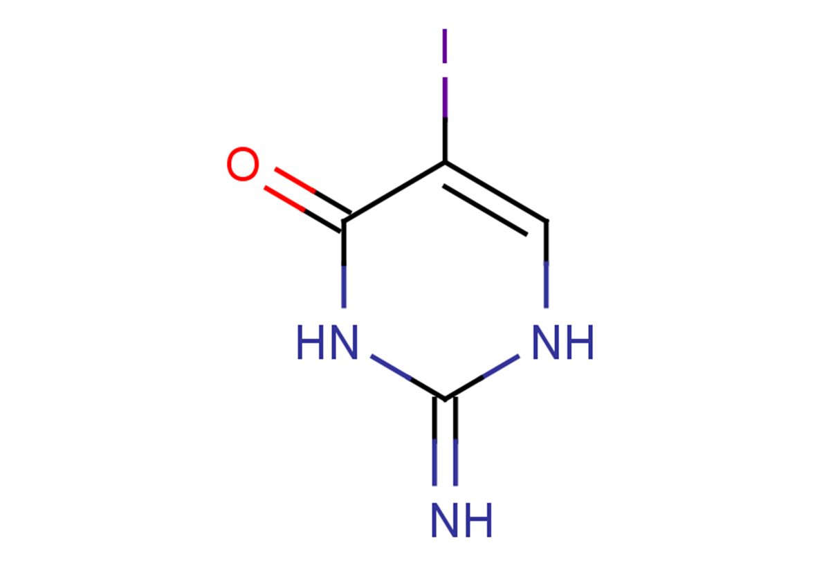 2-imino-5-iodo-1,2,3,4-tetrahydropyrimidin-4-one