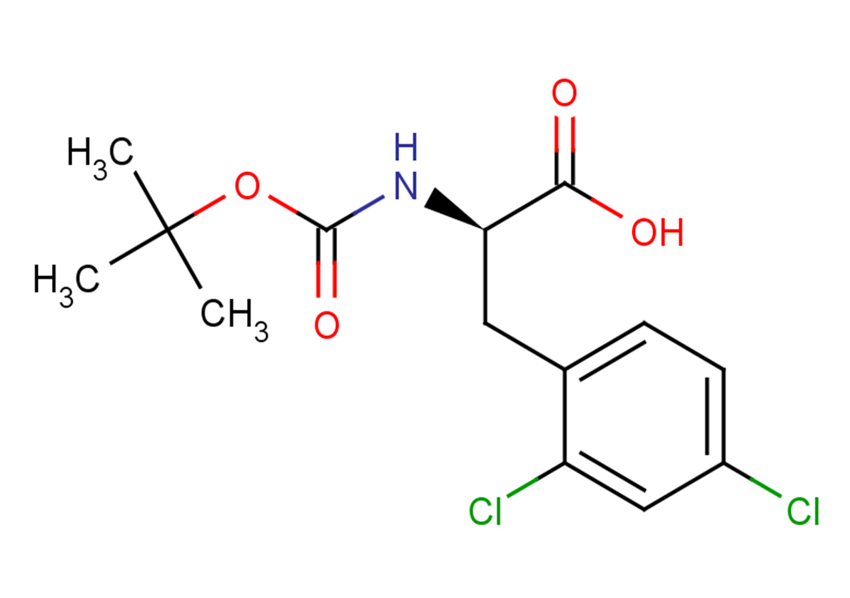 (2R)-2-{[(tert-butoxy)carbonyl]amino}-3-(2,4-dichlorophenyl)propanoic acid