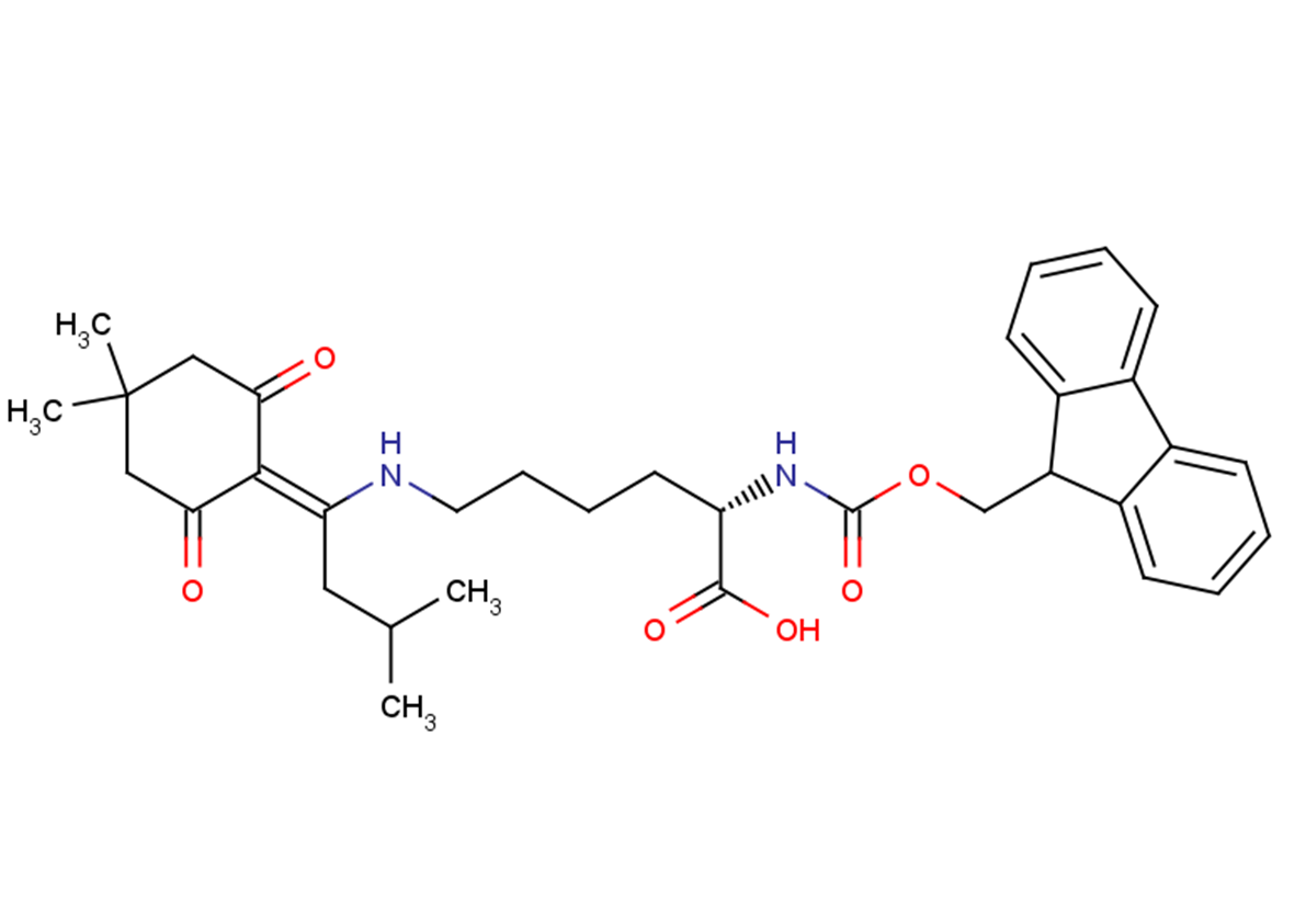 (2S)-6-{[1-(4,4-dimethyl-2,6-dioxocyclohexylidene)-3-methylbutyl]amino}-2-{[(9H-fluoren-9-ylmethoxy)carbonyl]amino}hexanoic acid