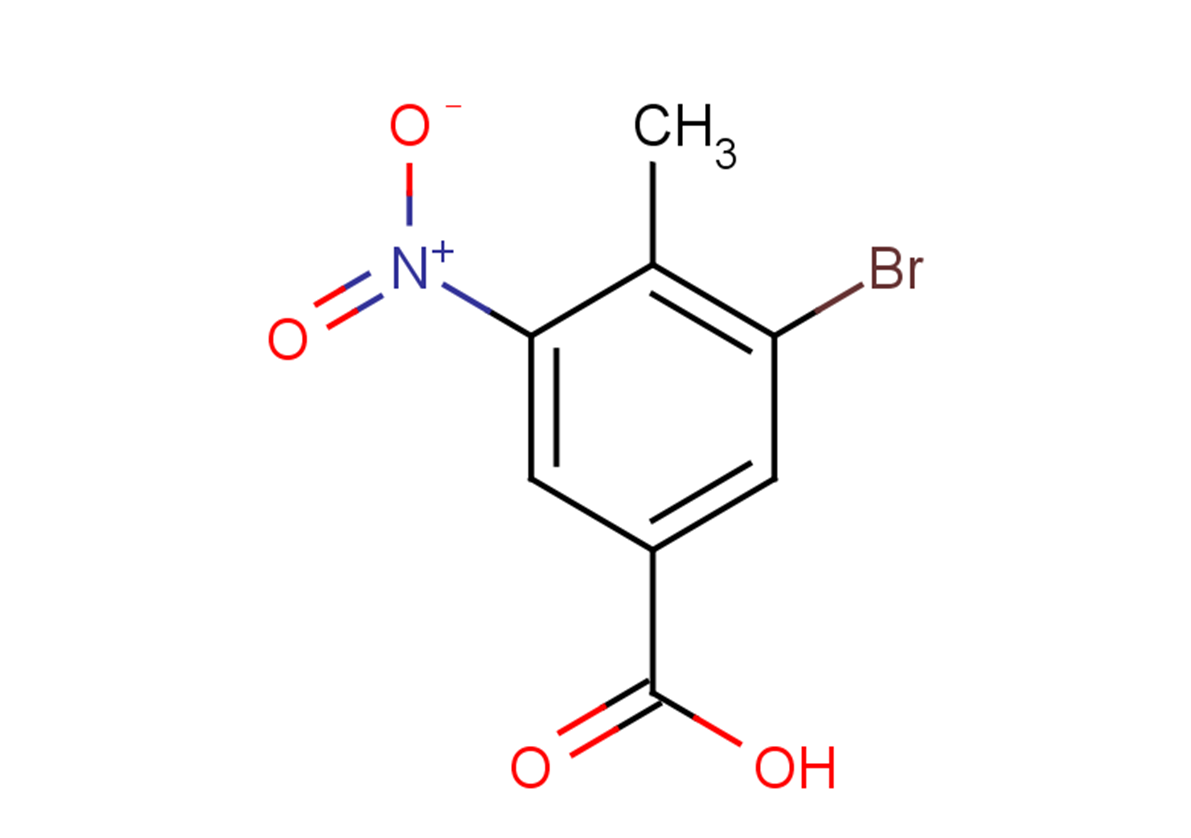 3-bromo-4-methyl-5-nitrobenzoic acid