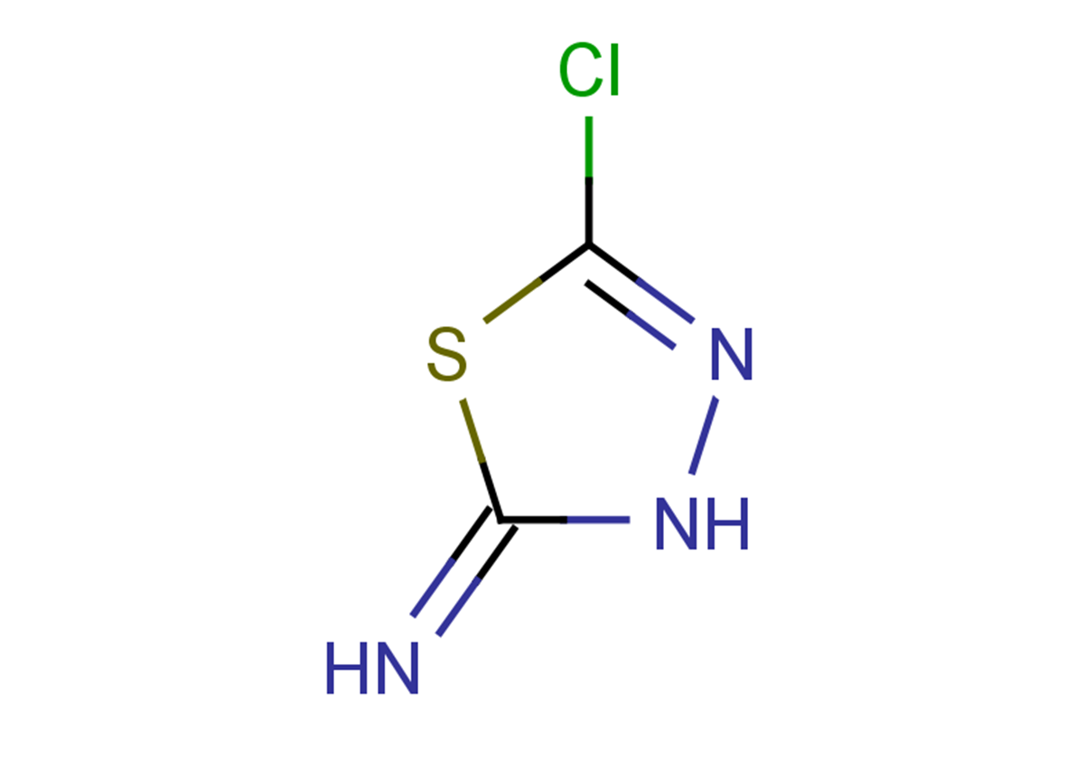 5-chloro-2,3-dihydro-1,3,4-thiadiazol-2-imine