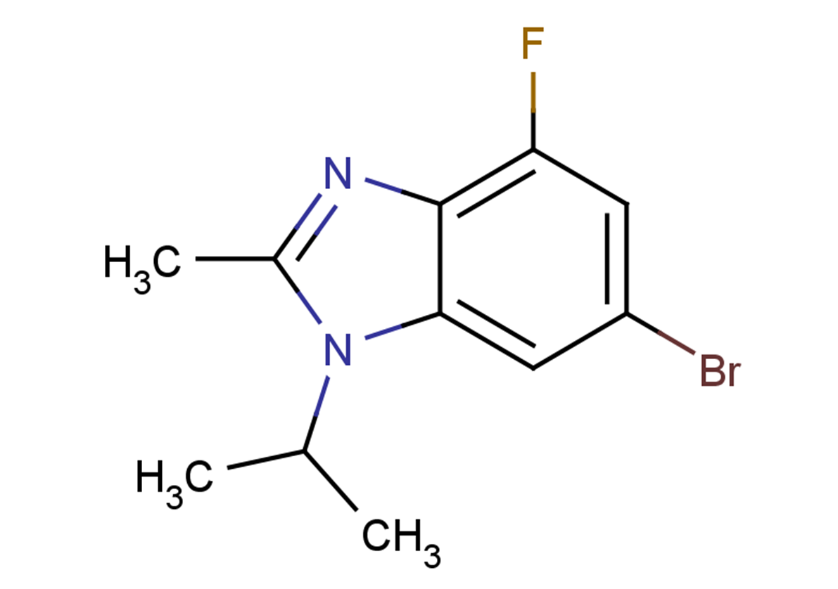 6-bromo-4-fluoro-2-methyl-1-(propan-2-yl)-1H-1,3-benzodiazole