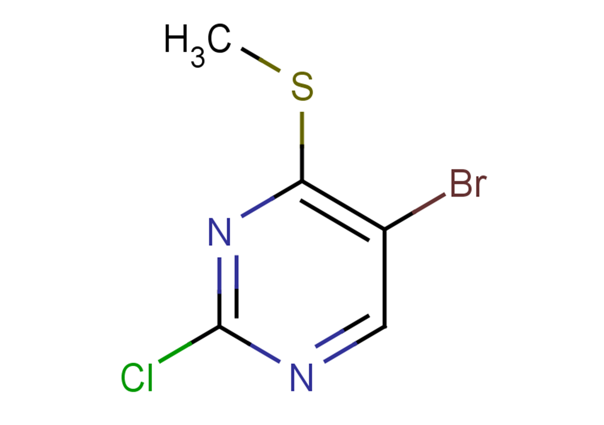 5-bromo-2-chloro-4-(methylsulfanyl)pyrimidine