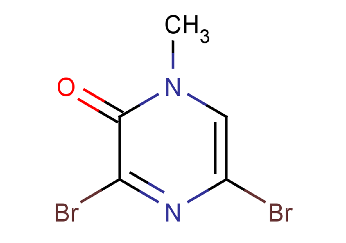 3,5-dibromo-1-methyl-1,2-dihydropyrazin-2-one