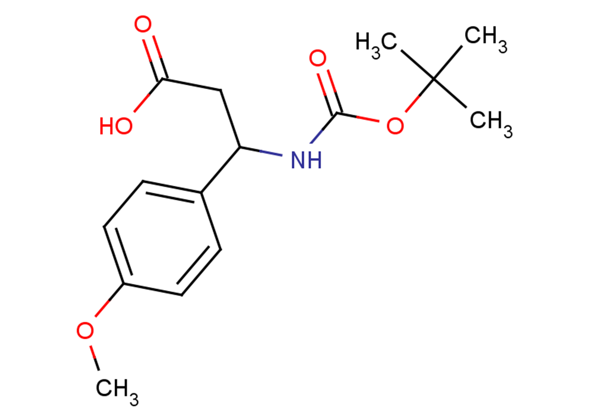 3-{[(tert-butoxy)carbonyl]amino}-3-(4-methoxyphenyl)propanoic acid