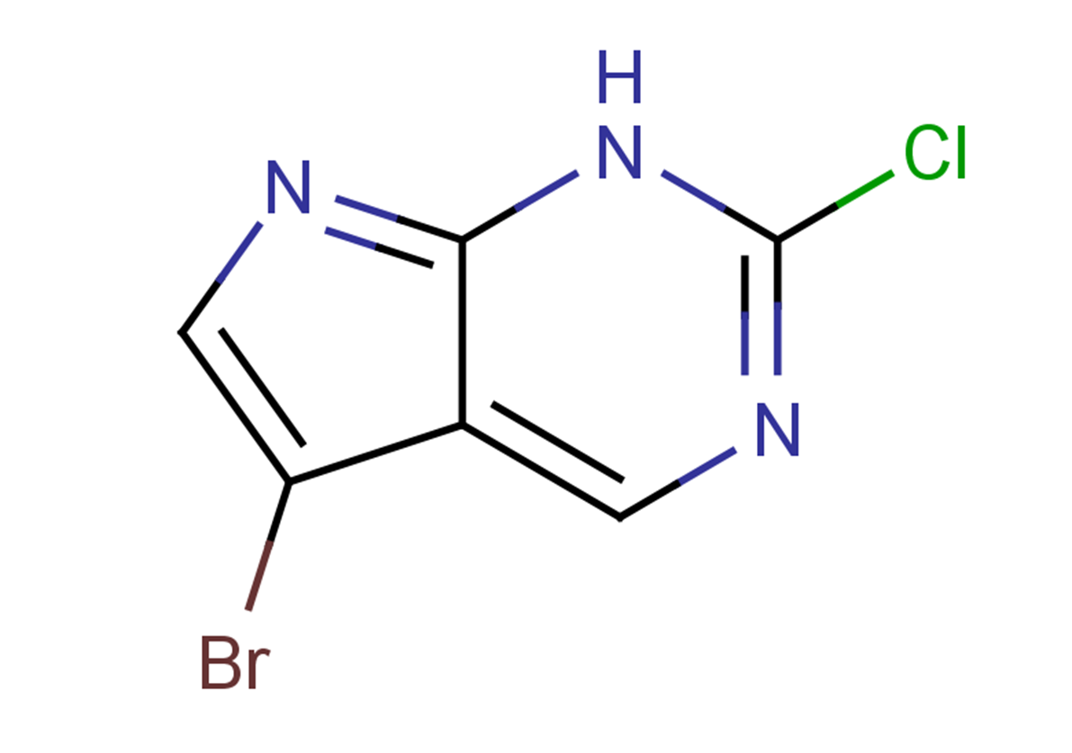 5-bromo-2-chloro-1H-pyrrolo[2,3-d]pyrimidine