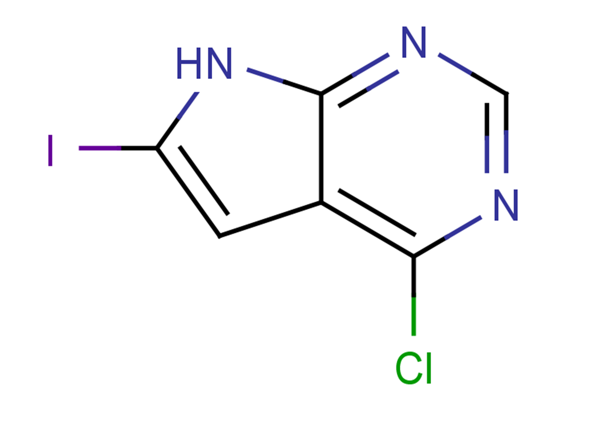 4-chloro-6-iodo-7H-pyrrolo[2,3-d]pyrimidine