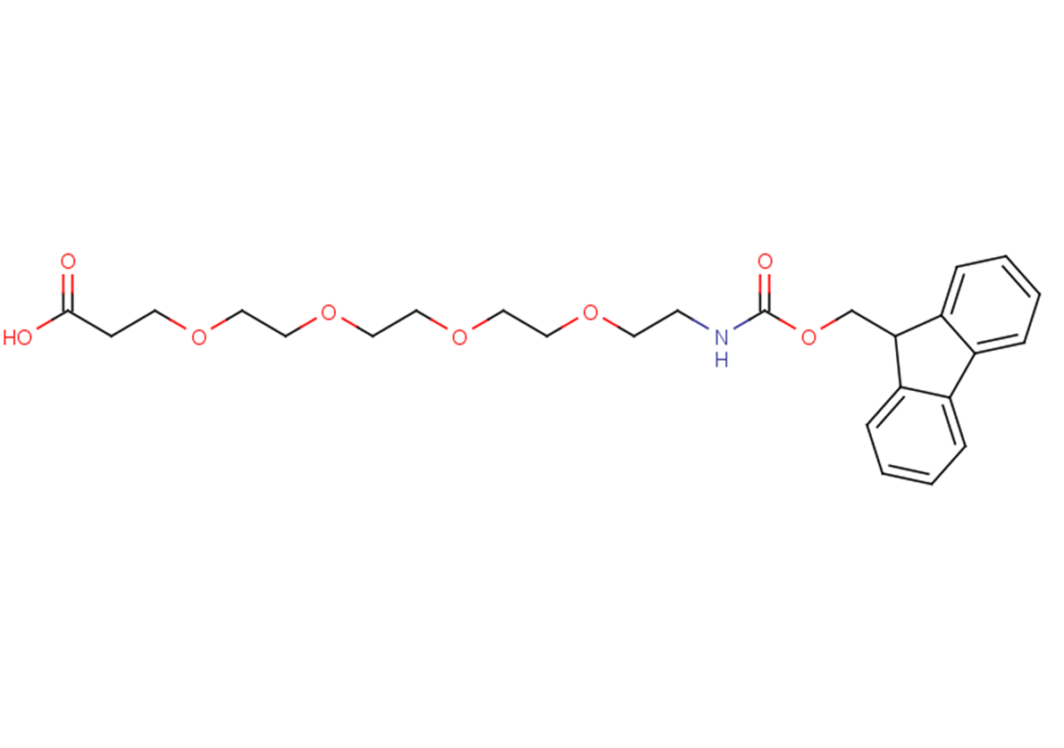 1-{[(9H-fluoren-9-ylmethoxy)carbonyl]amino}-3,6,9,12-tetraoxapentadecan-15-oic acid