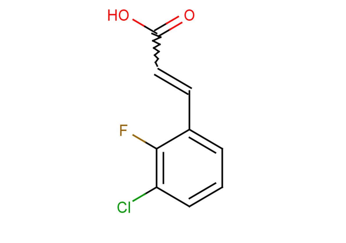 3-(3-chloro-2-fluorophenyl)prop-2-enoic acid