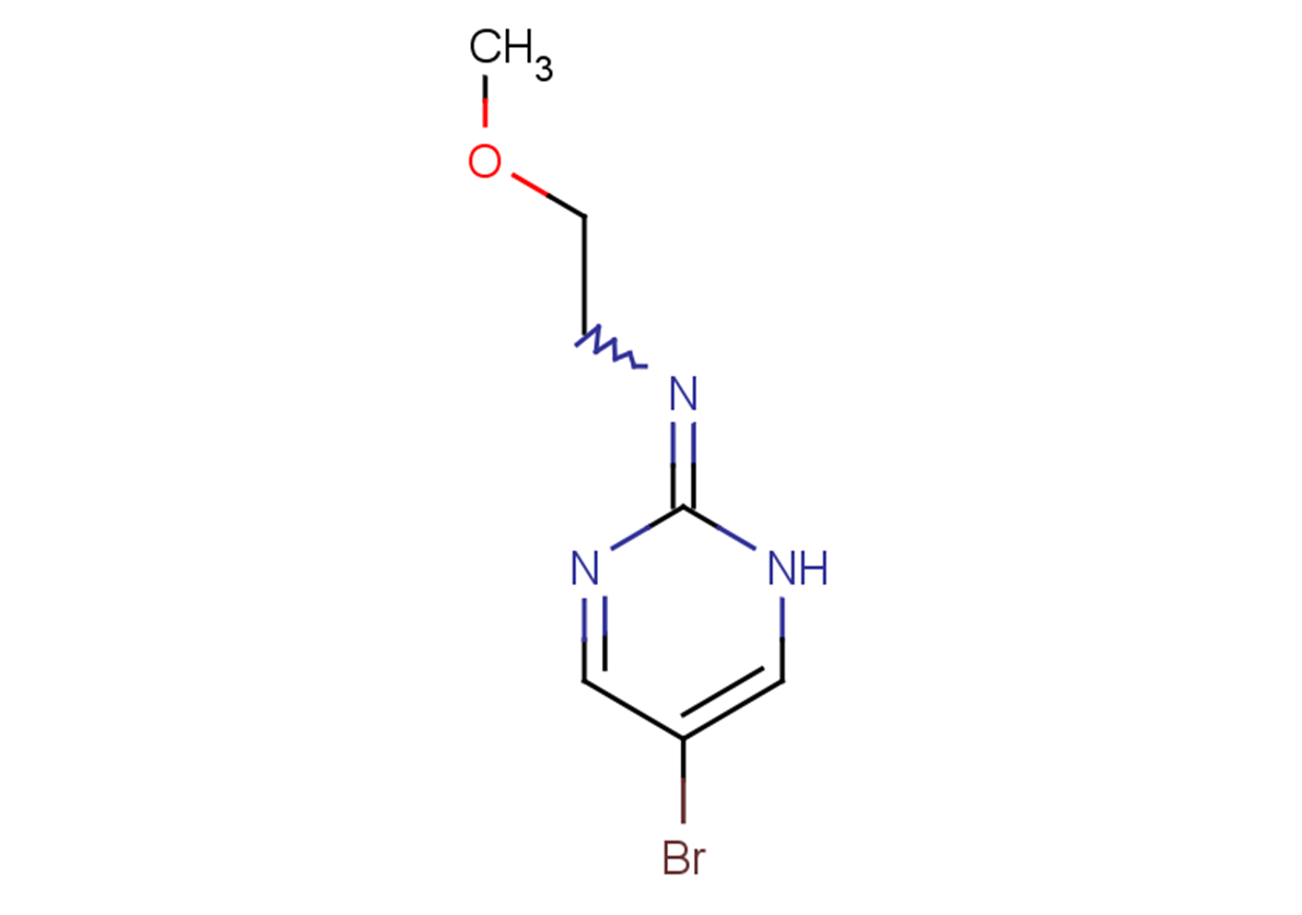 5-bromo-N-(2-methoxyethyl)-1,2-dihydropyrimidin-2-imine