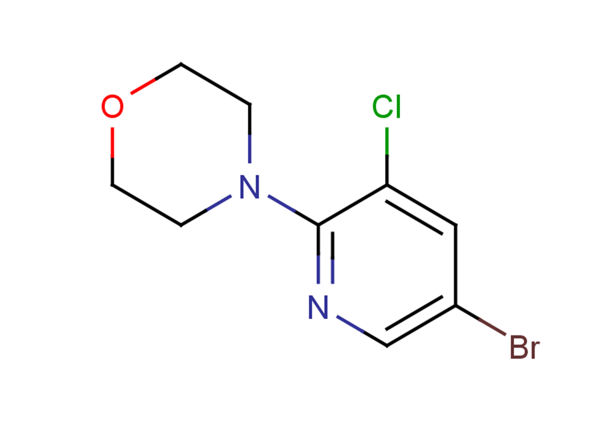 4-(5-bromo-3-chloropyridin-2-yl)morpholine