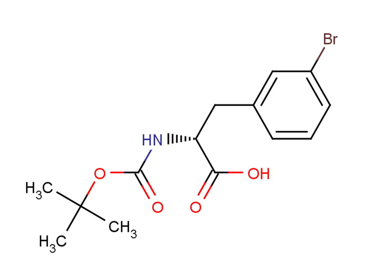 (2R)-3-(3-bromophenyl)-2-{[(tert-butoxy)carbonyl]amino}propanoic acid