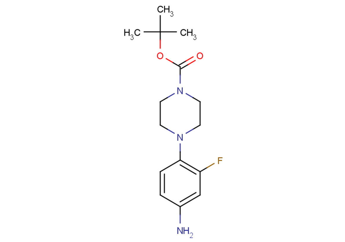 tert-butyl 4-(4-amino-2-fluorophenyl)piperazine-1-carboxylate