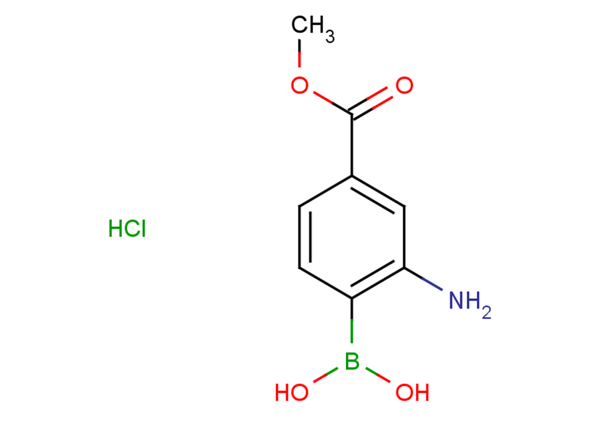 methyl 3-amino-4-(dihydroxyboranyl)benzoate hydrochloride