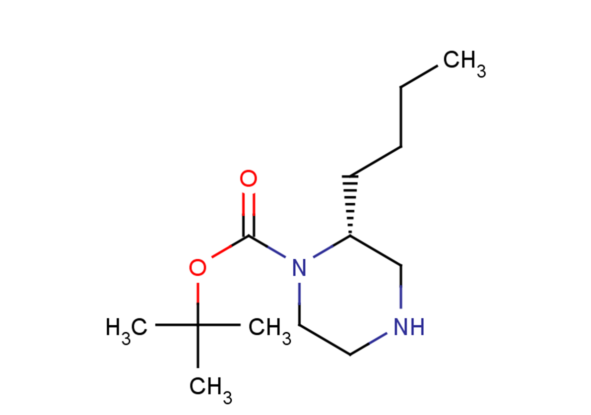 tert-butyl (2R)-2-butylpiperazine-1-carboxylate