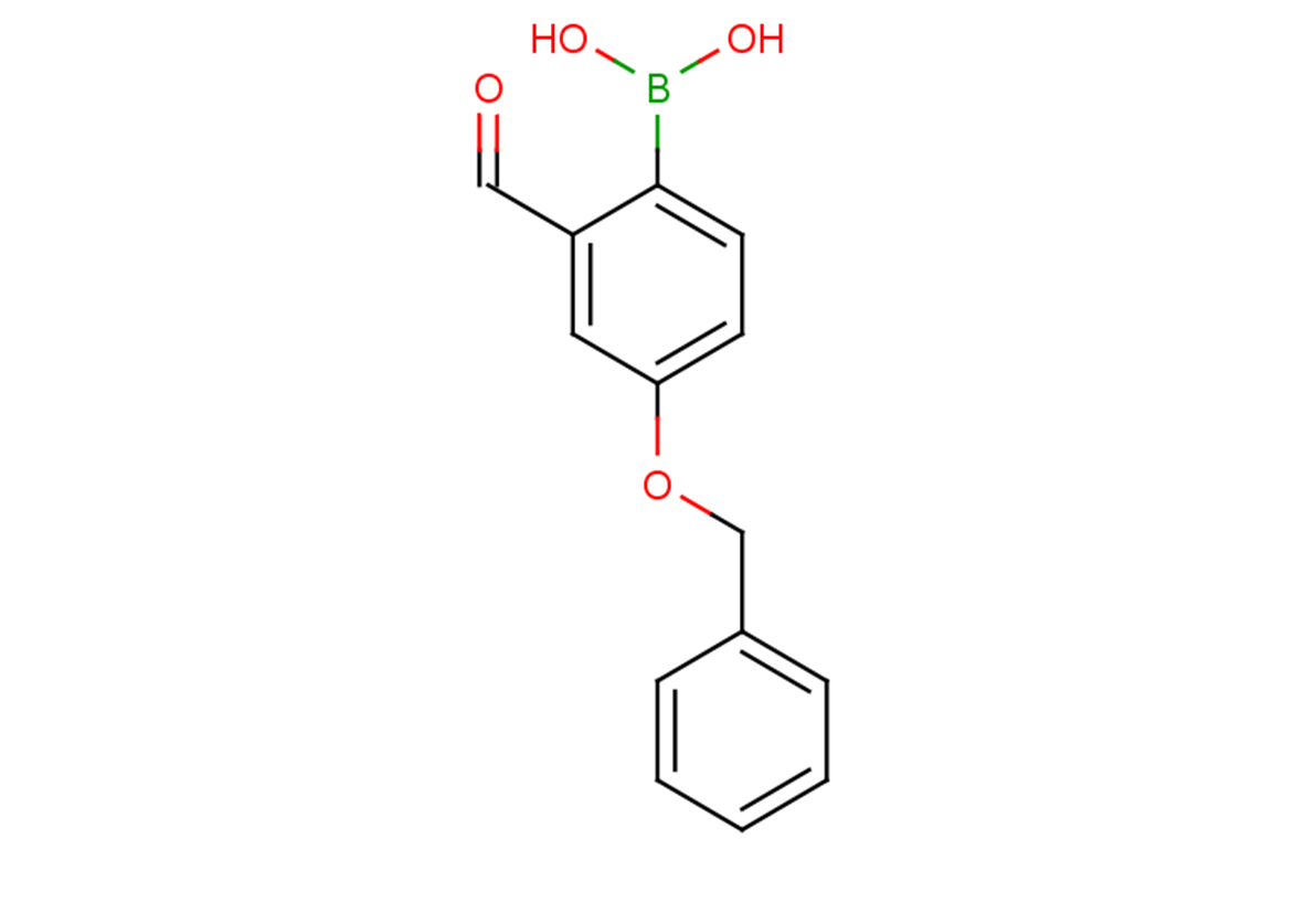 5-(benzyloxy)-2-(dihydroxyboranyl)benzaldehyde
