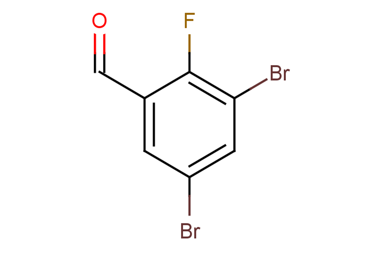 3,5-dibromo-2-fluorobenzaldehyde