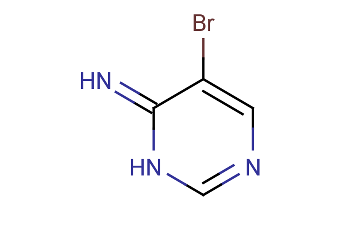 5-bromo-3,4-dihydropyrimidin-4-imine