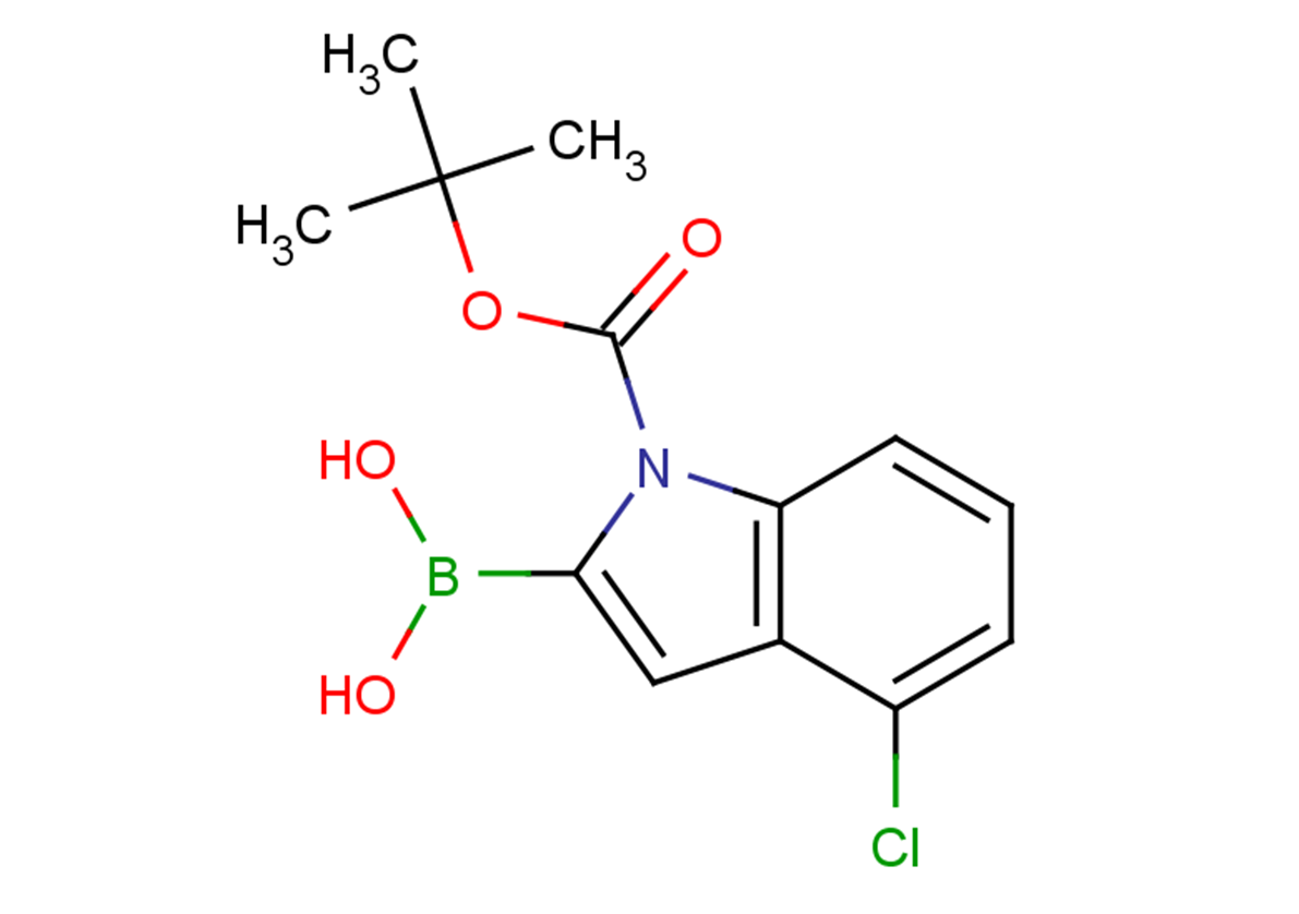 tert-butyl 4-chloro-2-(dihydroxyboranyl)-1H-indole-1-carboxylate