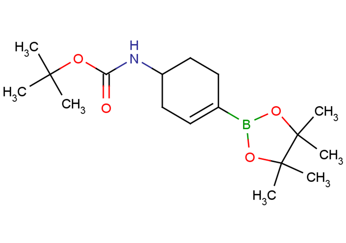 tert-butyl N-[4-(4,4,5,5-tetramethyl-1,3,2-dioxaborolan-2-yl)cyclohex-3-en-1-yl]carbamate