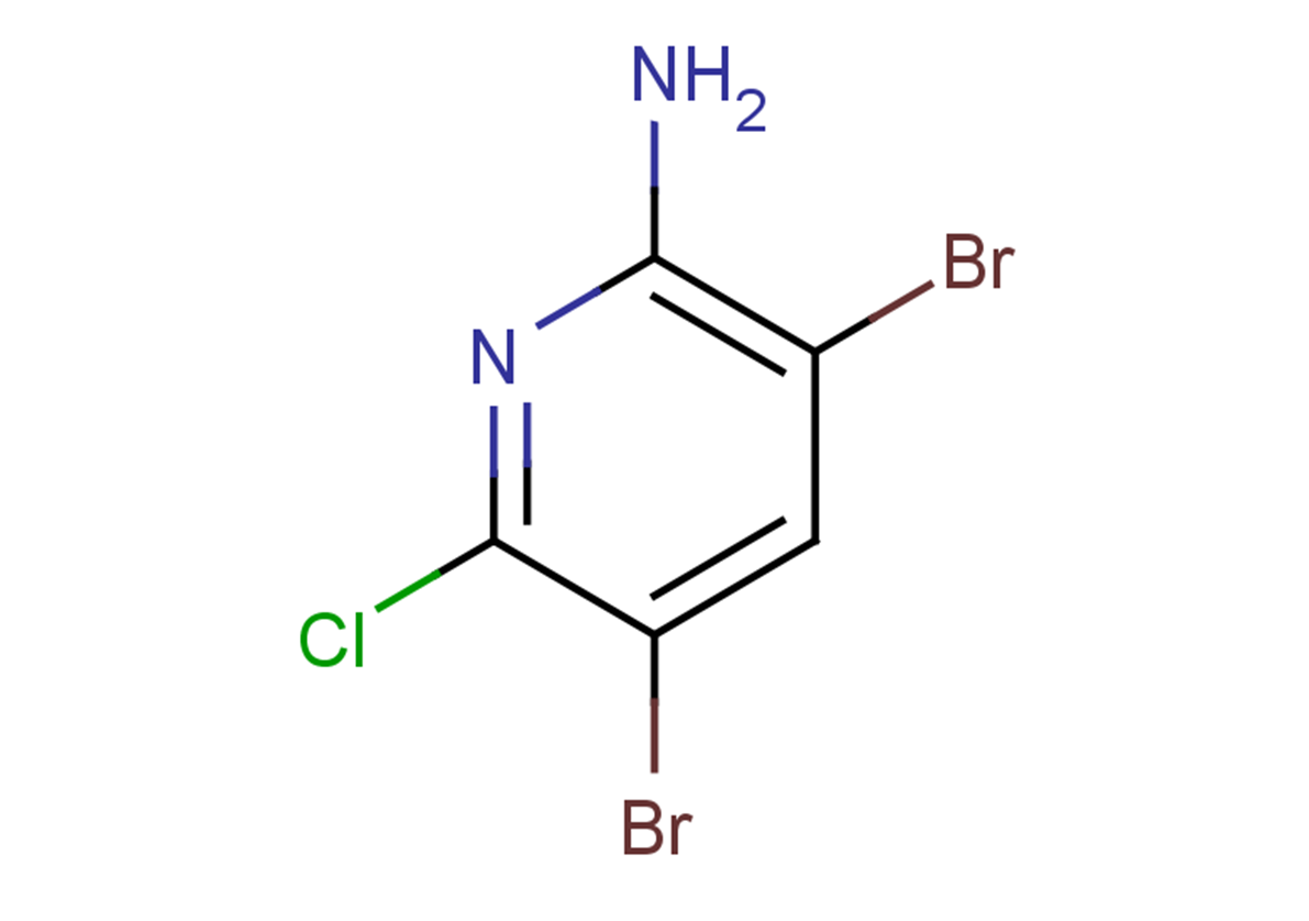 3,5-dibromo-6-chloropyridin-2-amine