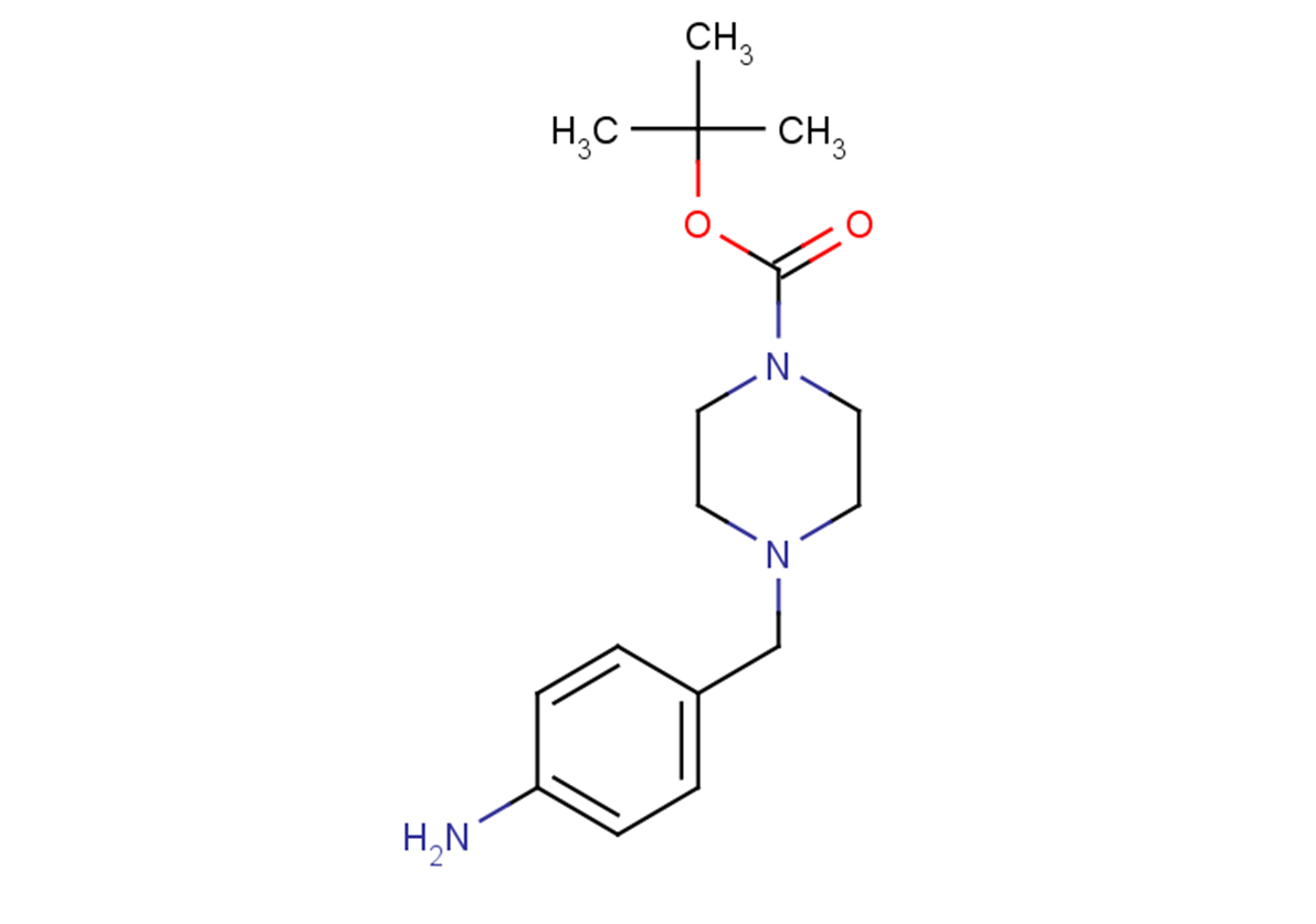 tert-butyl 4-[(4-aminophenyl)methyl]piperazine-1-carboxylate