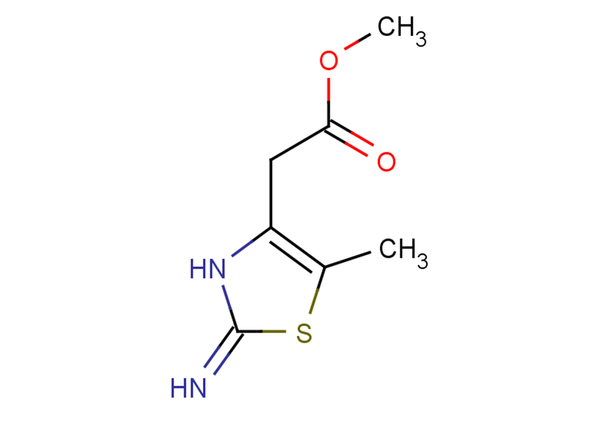 methyl 2-(2-imino-5-methyl-2,3-dihydro-1,3-thiazol-4-yl)acetate