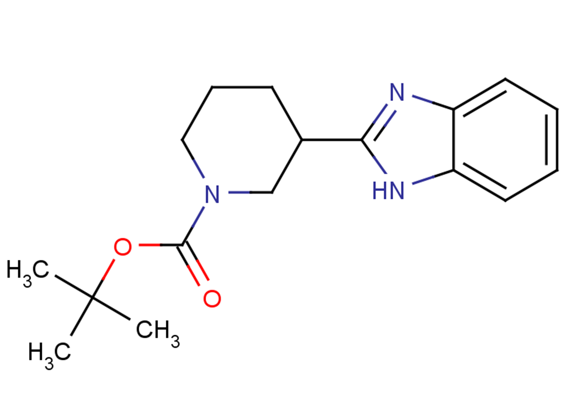 tert-butyl 3-(1H-1,3-benzodiazol-2-yl)piperidine-1-carboxylate