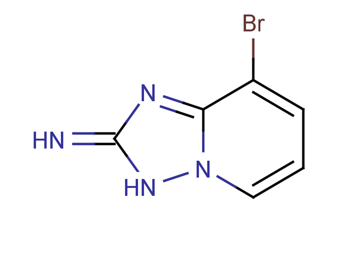 8-bromo-2H,3H-[1,2,4]triazolo[1,5-a]pyridin-2-imine