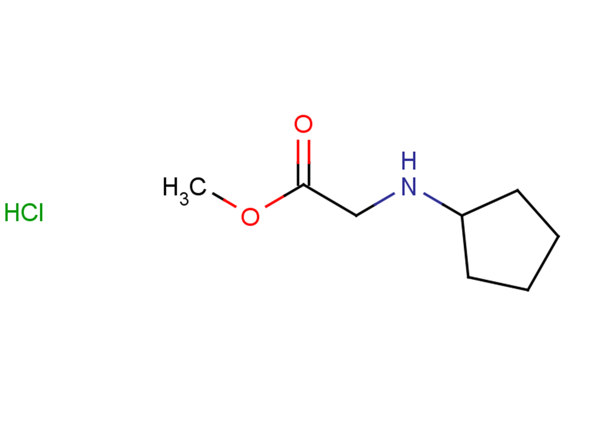 methyl 2-(cyclopentylamino)acetate hydrochloride