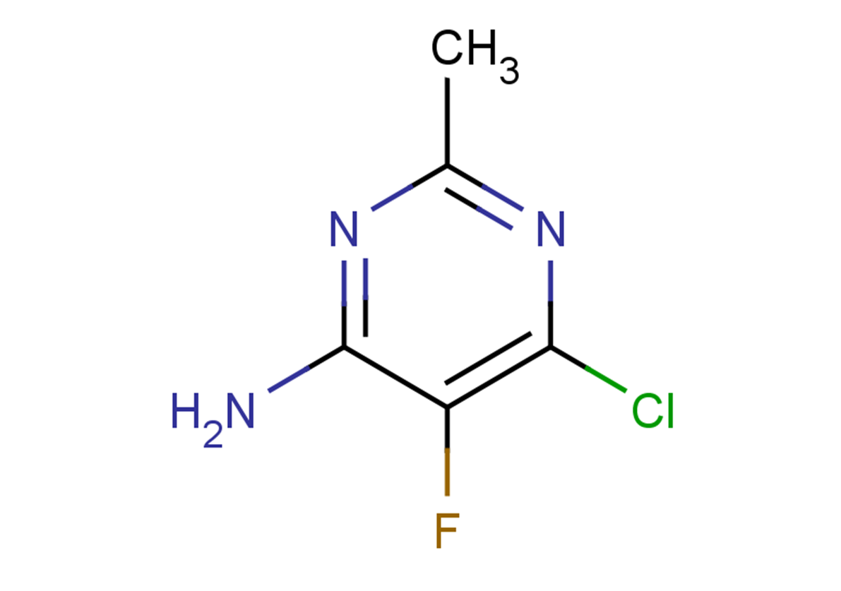6-chloro-5-fluoro-2-methylpyrimidin-4-amine