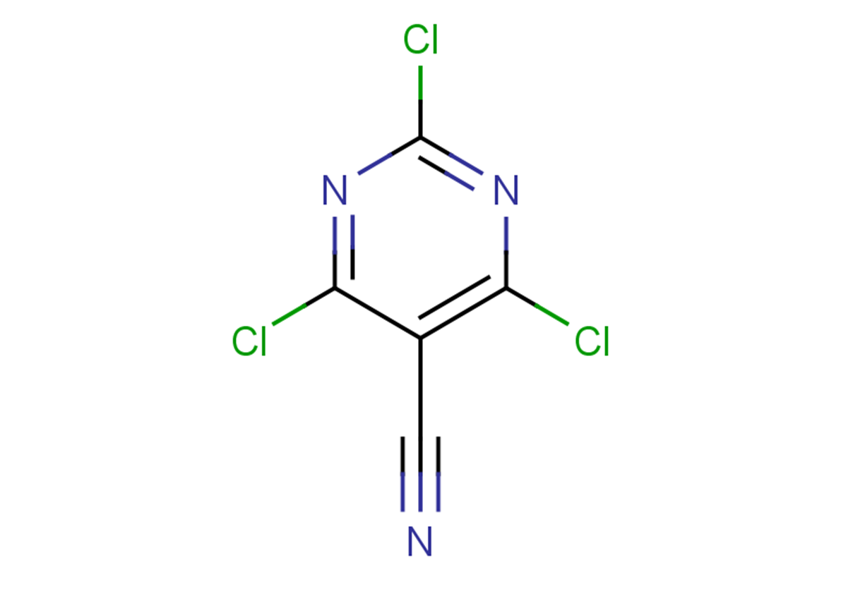 2,4,6-trichloropyrimidine-5-carbonitrile