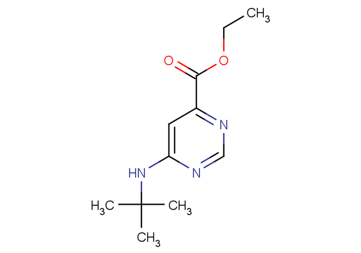 ethyl 6-(tert-butylamino)pyrimidine-4-carboxylate