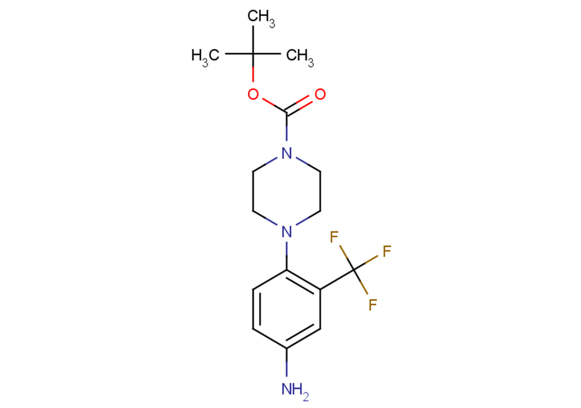 tert-butyl 4-[4-amino-2-(trifluoromethyl)phenyl]piperazine-1-carboxylate