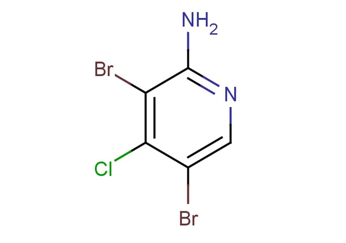 3,5-dibromo-4-chloropyridin-2-amine