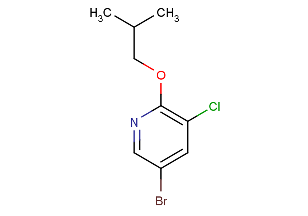 5-bromo-3-chloro-2-(2-methylpropoxy)pyridine