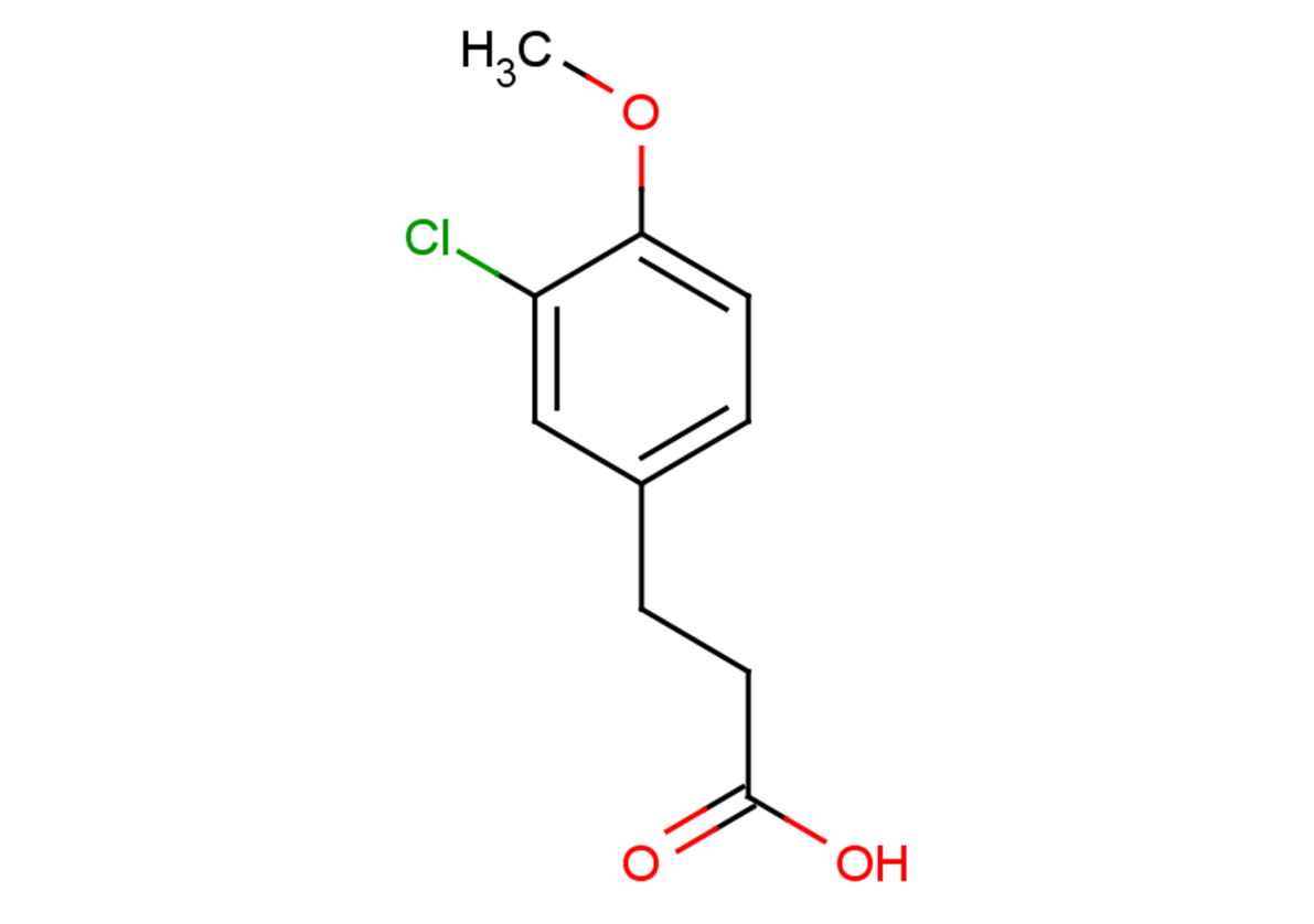 3-(3-chloro-4-methoxyphenyl)propanoic acid