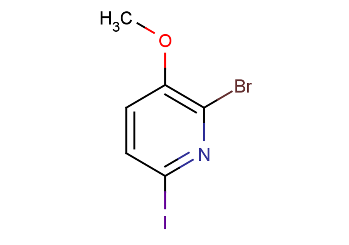 2-bromo-6-iodo-3-methoxypyridine
