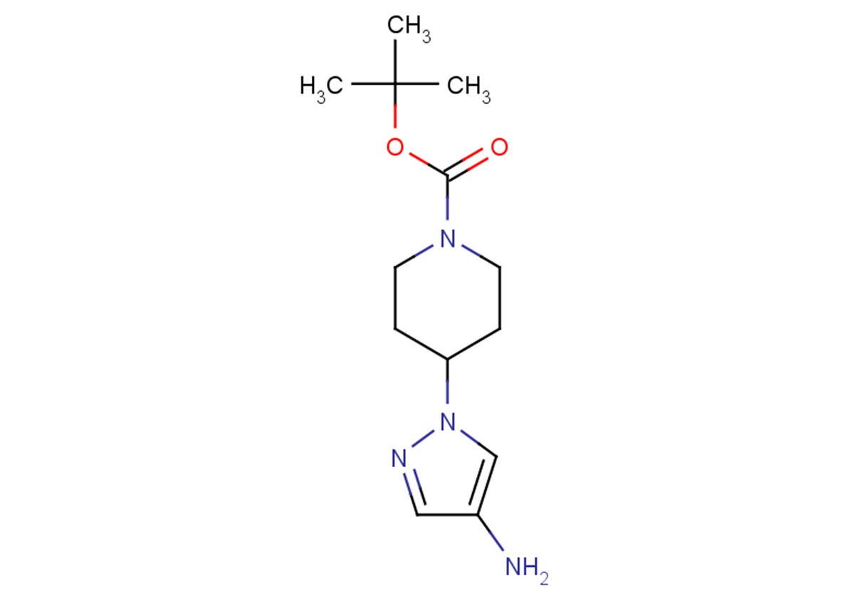 tert-butyl 4-(4-amino-1H-pyrazol-1-yl)piperidine-1-carboxylate