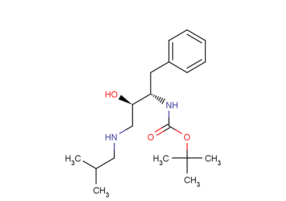 tert-butyl N-[(2S,3R)-3-hydroxy-4-[(2-methylpropyl)amino]-1-phenylbutan-2-yl]carbamate