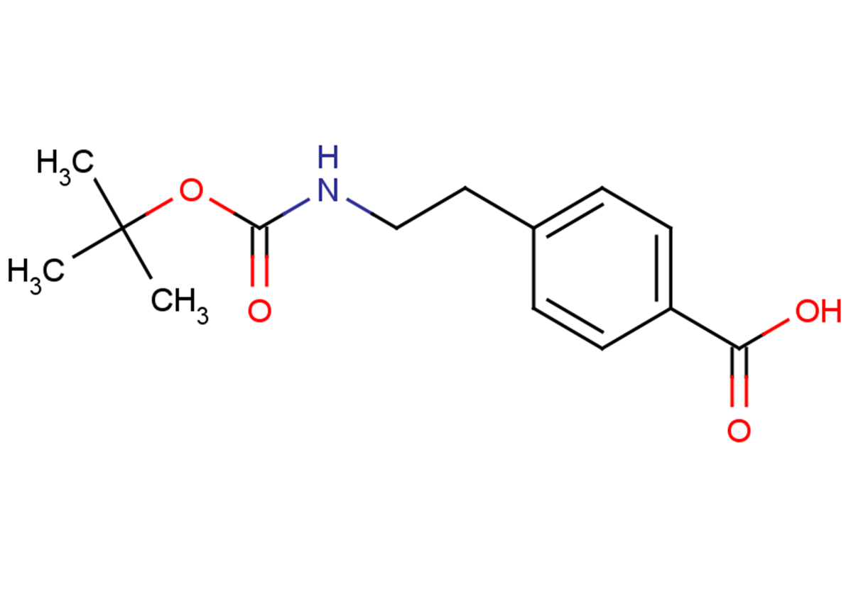 4-(2-{[(tert-butoxy)carbonyl]amino}ethyl)benzoic acid
