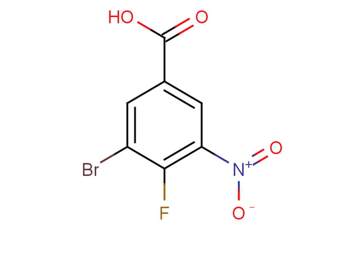 3-bromo-4-fluoro-5-nitrobenzoic acid