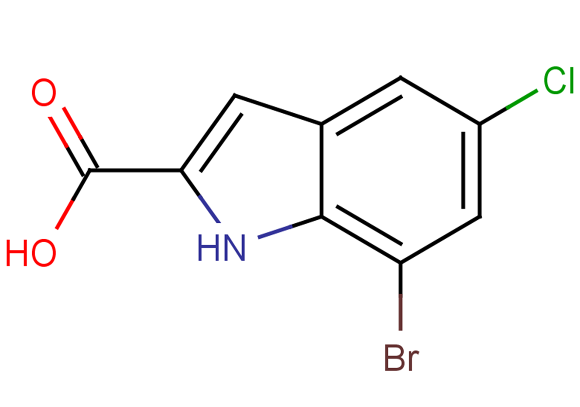 7-bromo-5-chloro-1H-indole-2-carboxylic acid