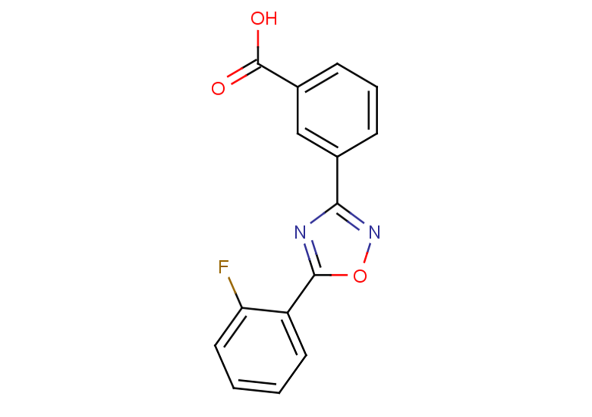 3-[5-(2-fluorophenyl)-1,2,4-oxadiazol-3-yl]benzoic acid