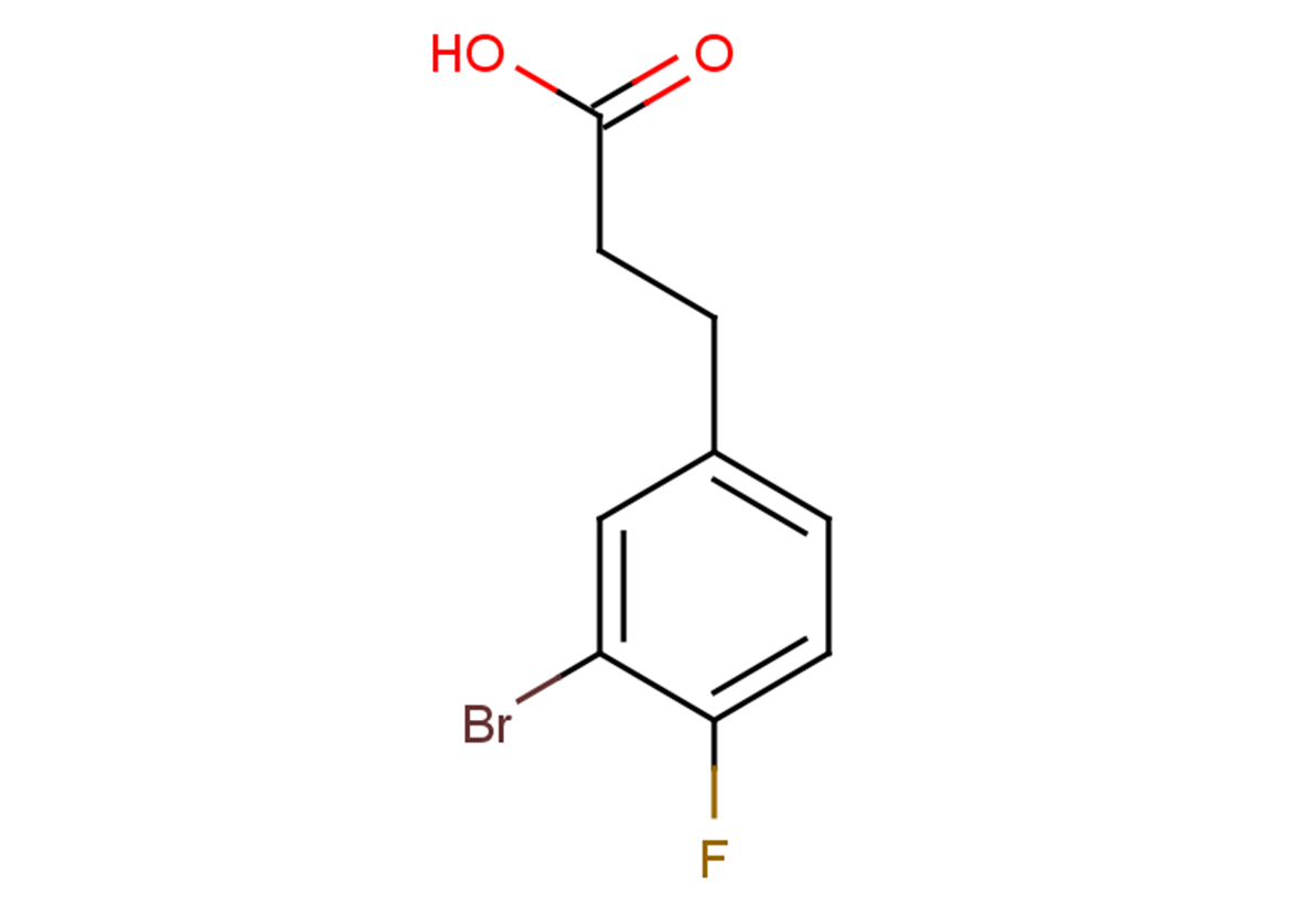 3-(3-bromo-4-fluorophenyl)propanoic acid