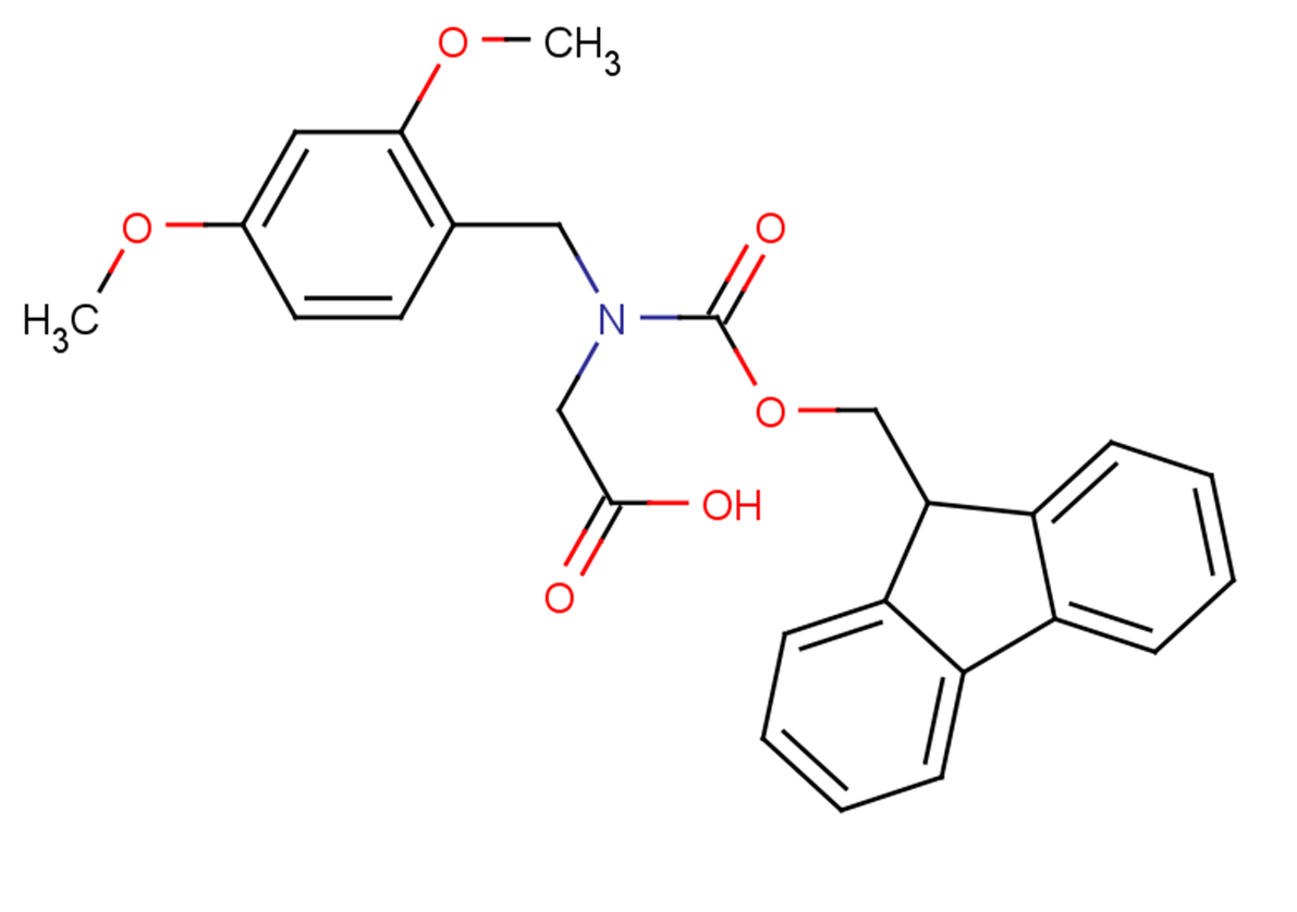 2-{[(2,4-dimethoxyphenyl)methyl][(9H-fluoren-9-ylmethoxy)carbonyl]amino}acetic acid