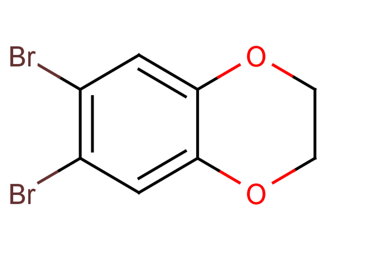 6,7-dibromo-2,3-dihydro-1,4-benzodioxine