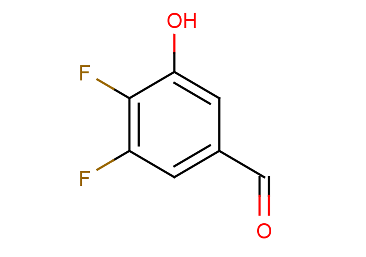 3,4-difluoro-5-hydroxybenzaldehyde
