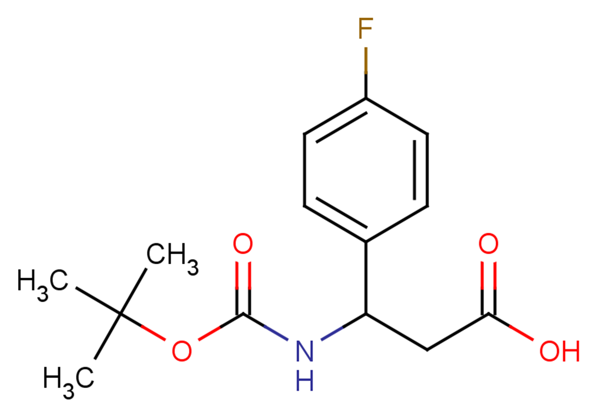 3-{[(tert-butoxy)carbonyl]amino}-3-(4-fluorophenyl)propanoic acid